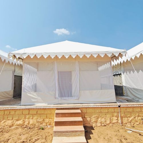 luxury tents in barkha jaisalmer desert camp